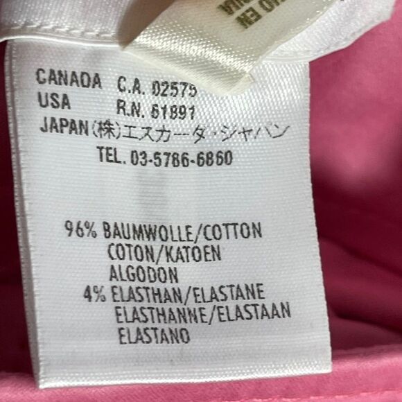 Escada Pink Straight Leg Pants - Picture 6 of 9